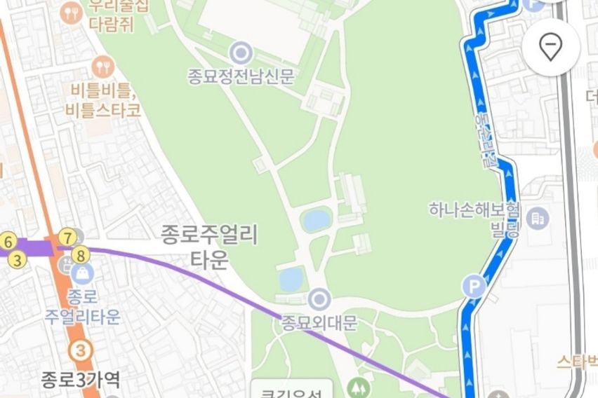 종로3가역도보신축원룸A