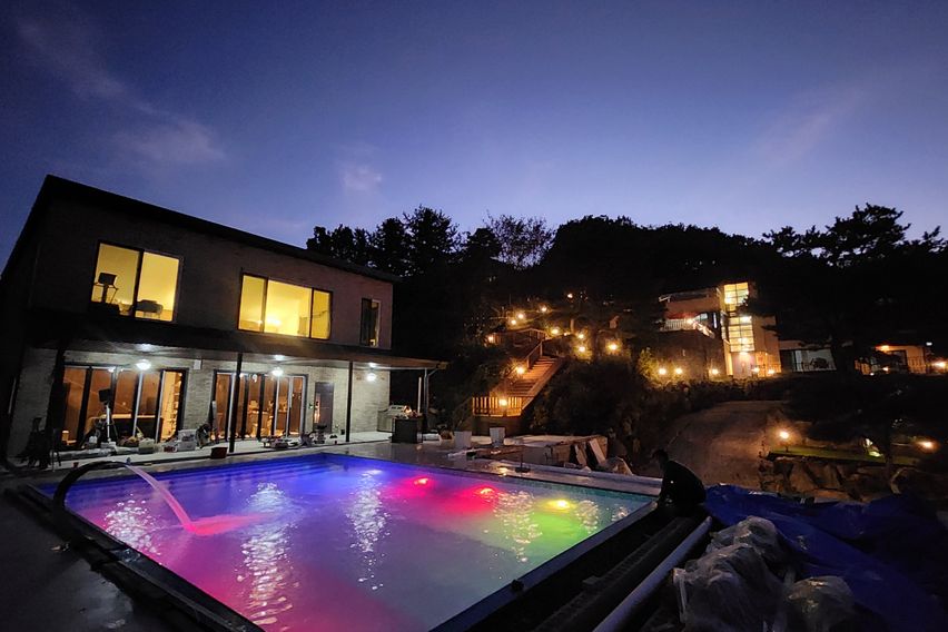 수영장 독채2층집