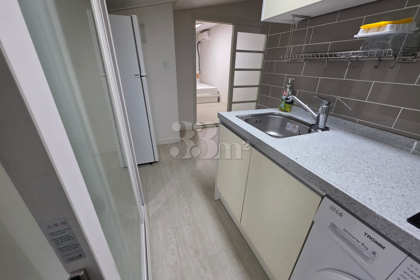 Neat 1.5-room unit in Yeokbuk, Unit 404 4th image