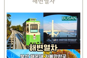 해운대 해변열차 감성