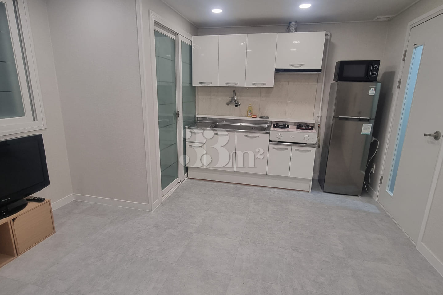 Large room + living room + parking H36 3th image
