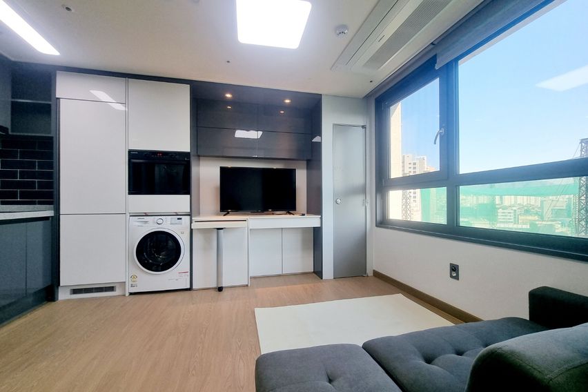 탁트인 원룸 원거실