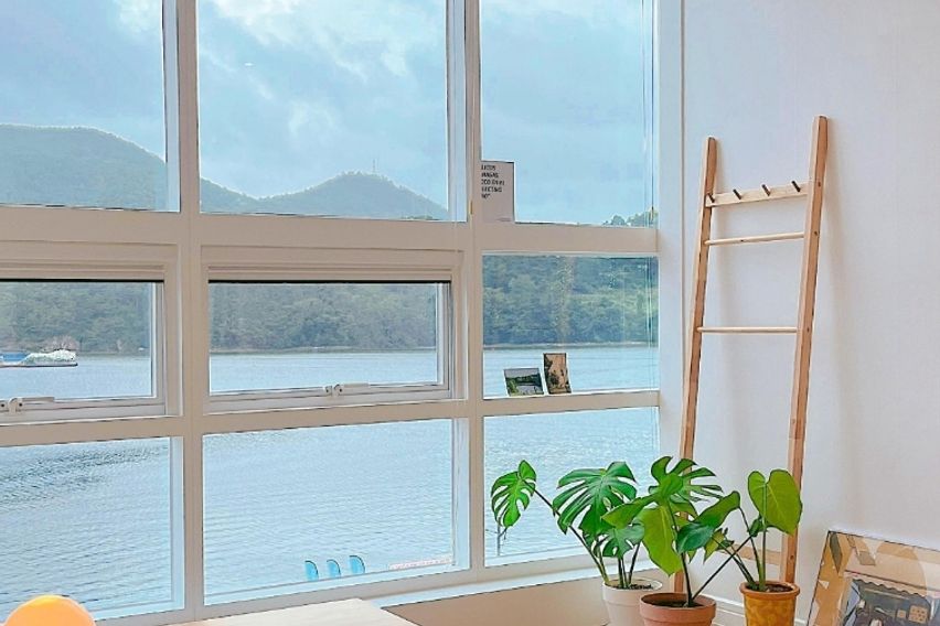 통영 바다 파노라마