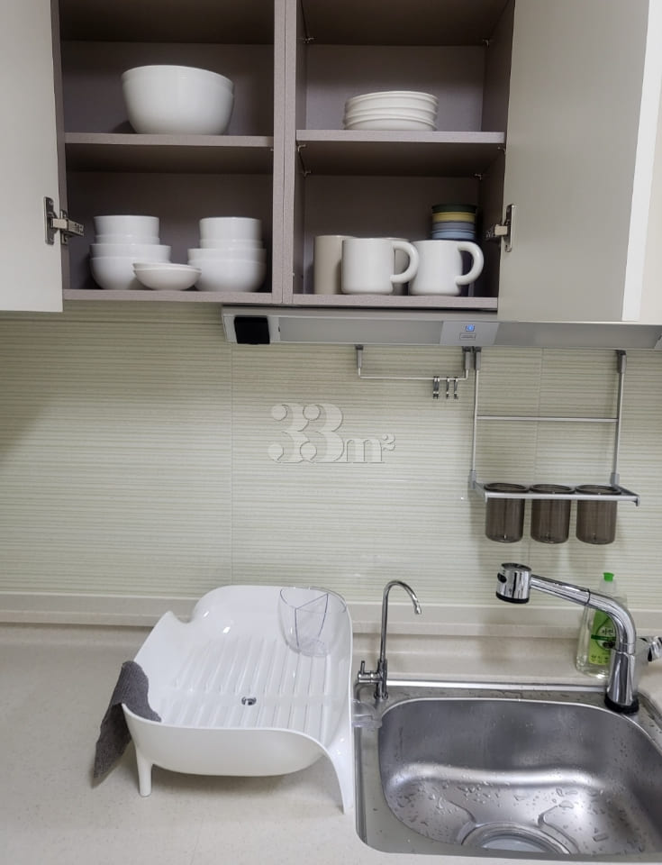 Neat, white-themed two-room unit near Beomeo  6th image