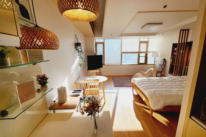 도심속의 숲속오두막집