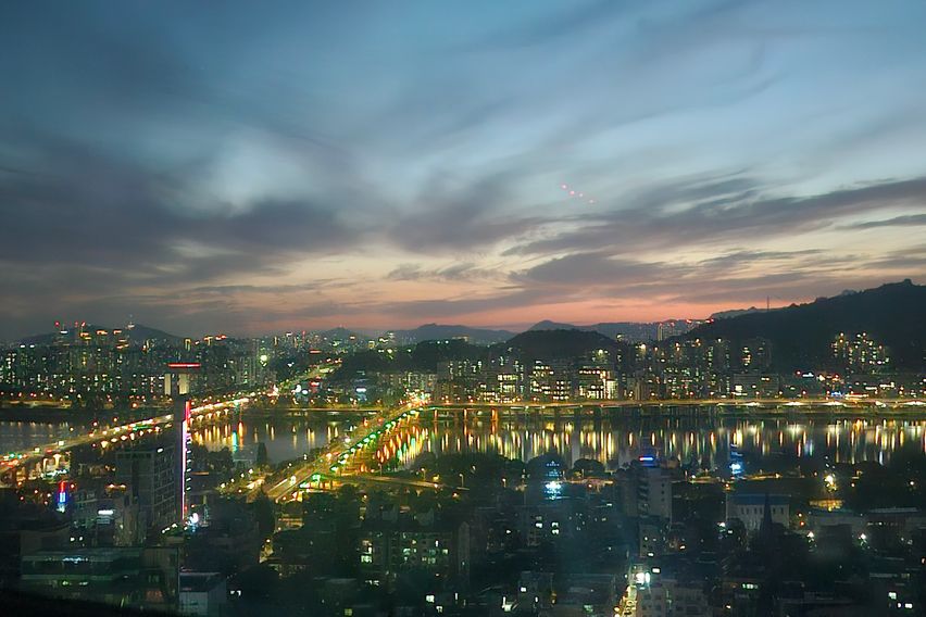 한강 뷰 맛집 숙소