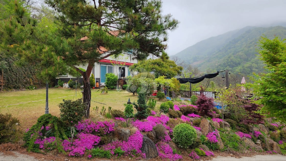 A detached house with a beautiful garden 13th image