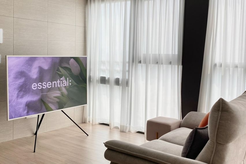 호수뷰 거실 방 분리