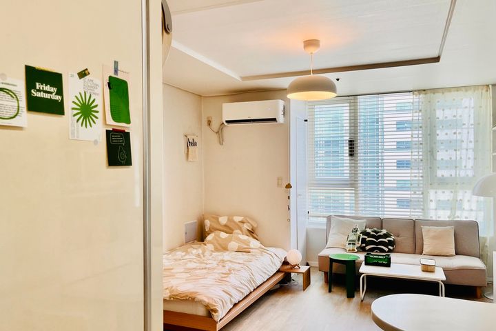 Hapjeong/Hongdae Fully Furnished + Aesthetic 2th image