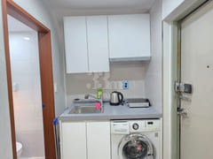 It is a neat studio apartment. 5th image