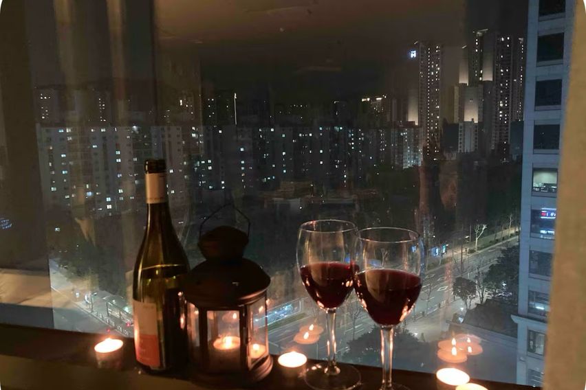 공덕역 1분 나이트 뷰