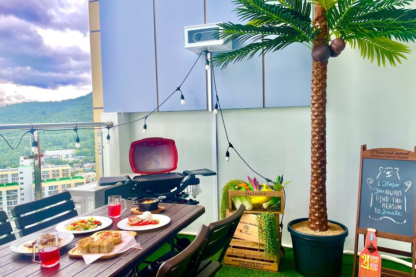 수영장 펜트하우스