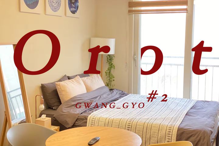 Fully furnished studio apartment in Gwanggyo, 1th image