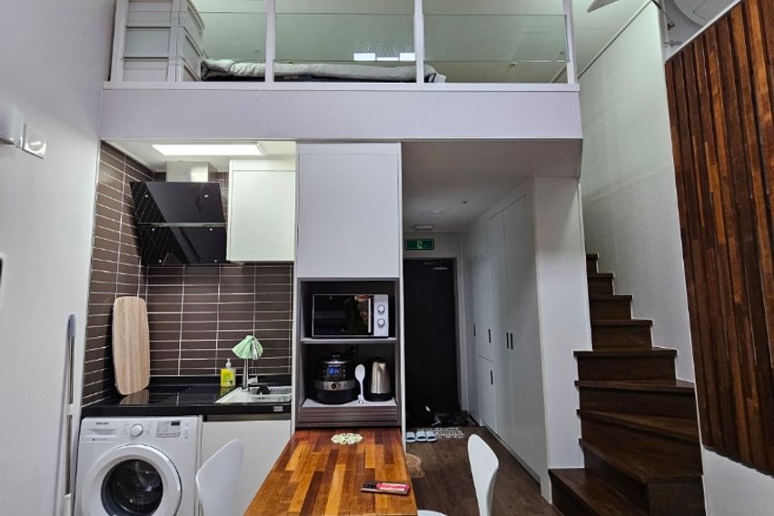 Fully-furnished studio apartment near Ilsan B 2th image