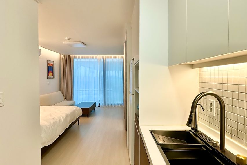 개인테라스 바베큐 마당