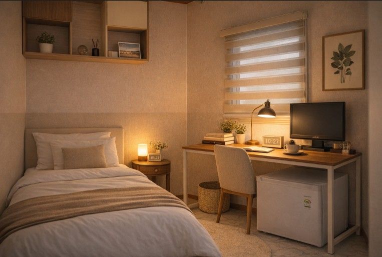 금릉역2분디럭스룸(큰방 0번째 이미지