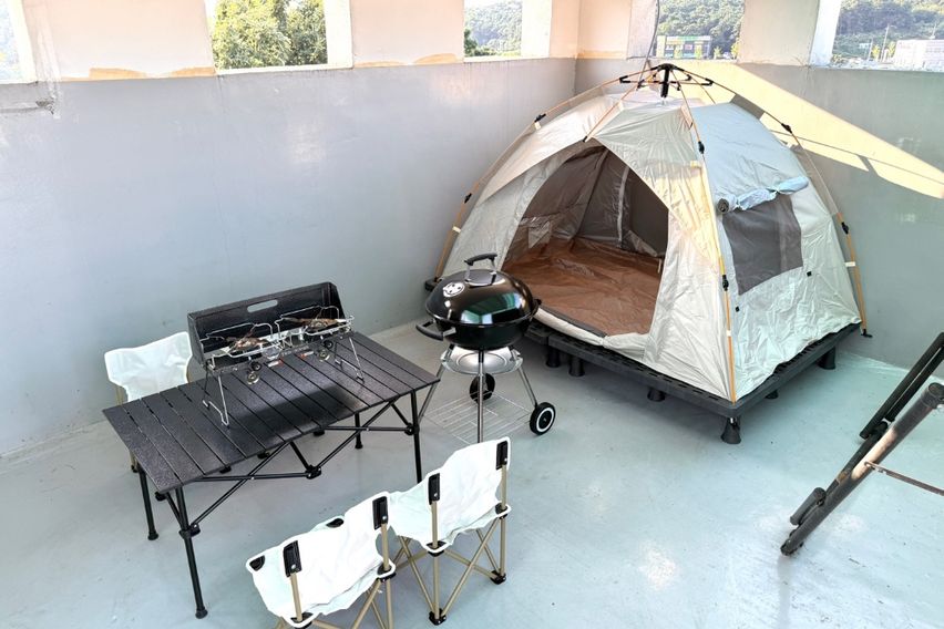 운정역 방3옥상캠핑🏕