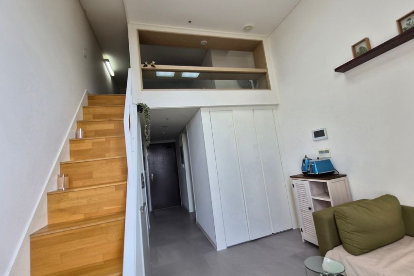 테라스에서 공원뷰~복층