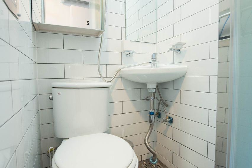 벙커형 개인욕실 방