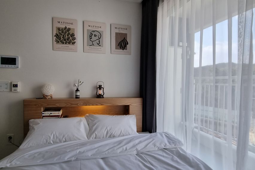 죽도 바닷가 호텔형숙소