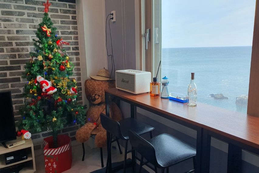 동해 오션뷰  파도소리