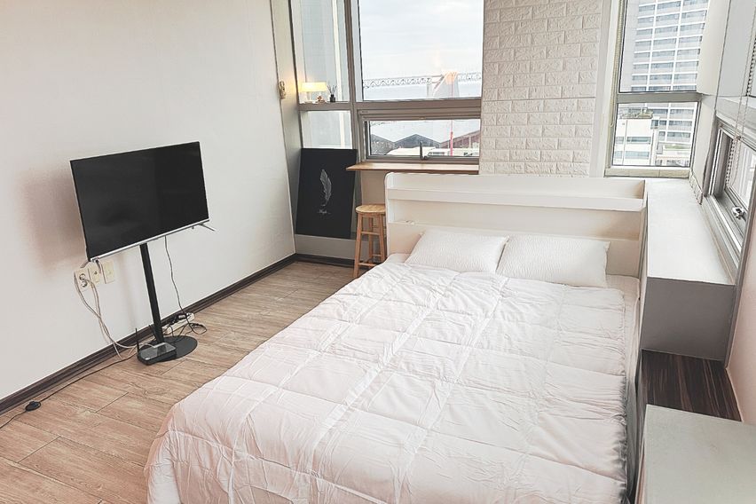 광안리 해수욕장 바로앞