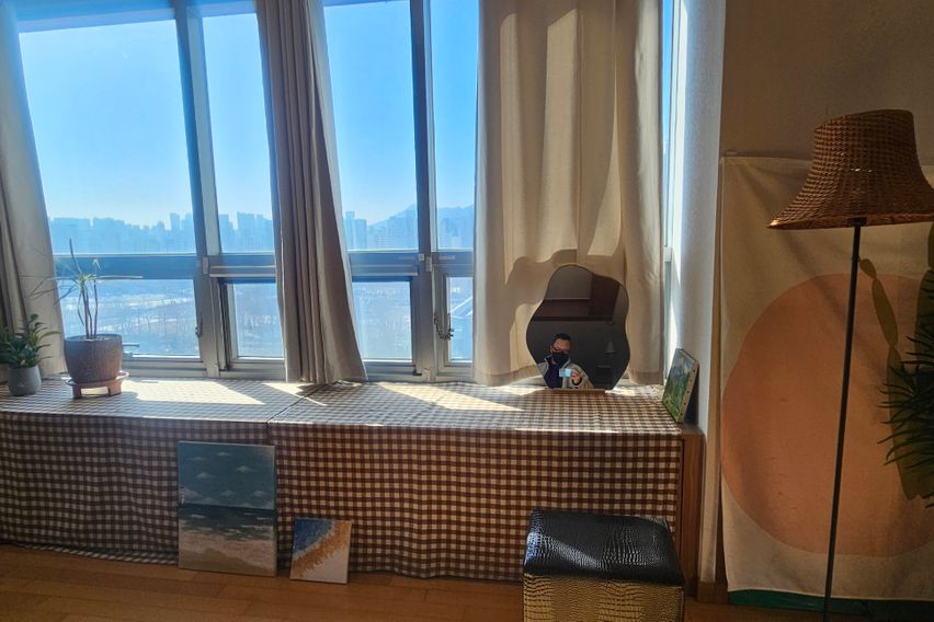 평촌역 한솔 공원뷰