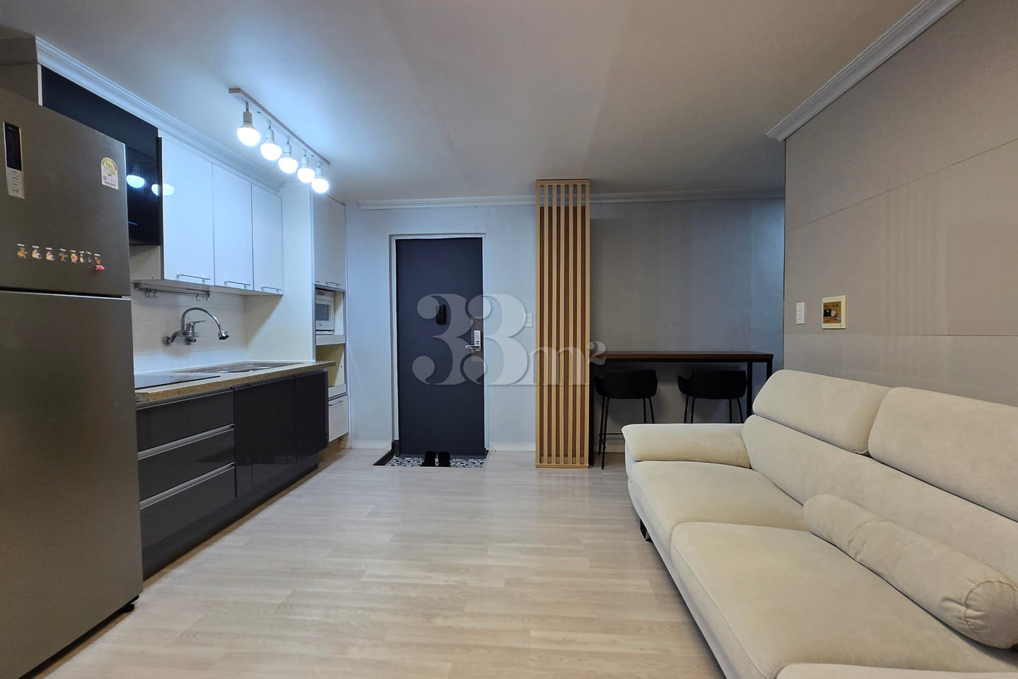 Two-room unit in Chojung-ri, Jeungpyeong-gun 2th image