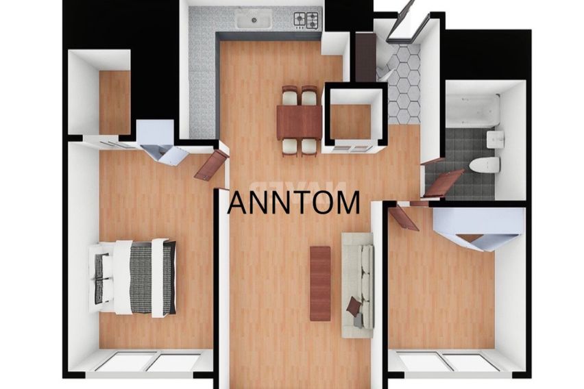 판교역 현백 2룸 가든