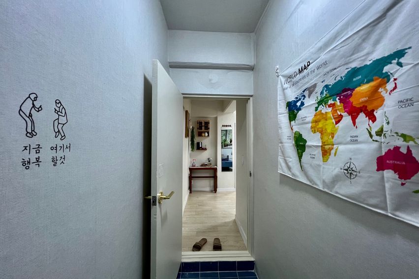 금돼지식당뒤투룸+다락방