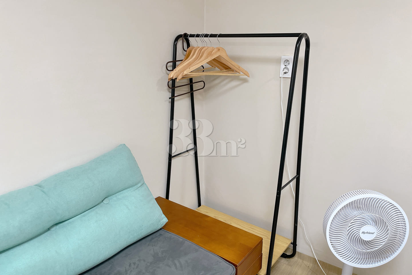 Fully furnished two-room unit, 1 minute from  3th image