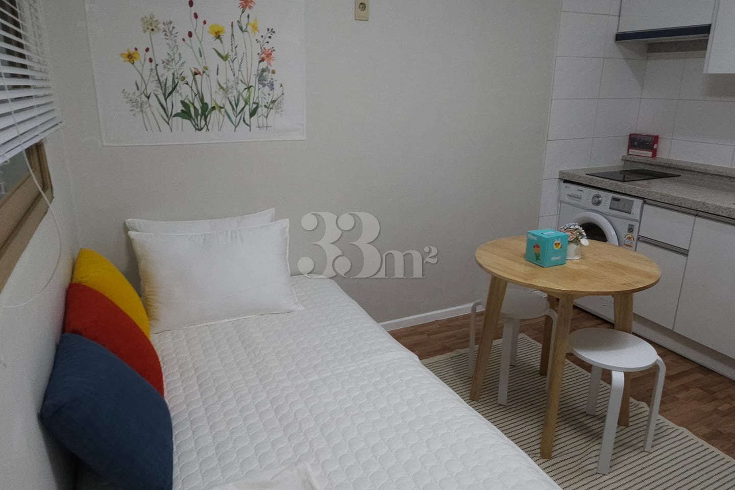 Studio apartment 2 minutes from Kkachisan Sta 1th image