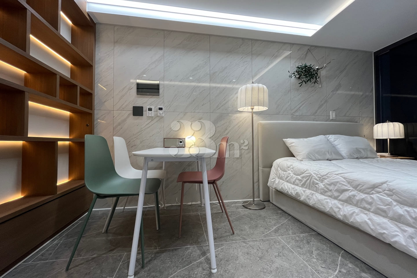 Newly built 1-room unit in Gangnam (sleeps 3) 3th image