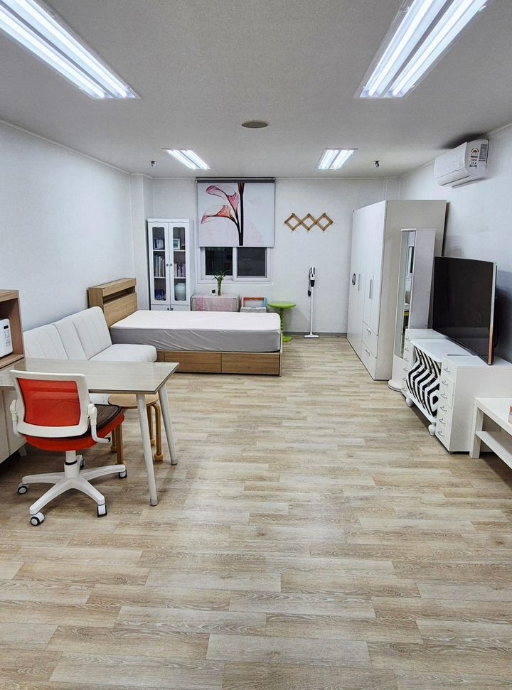 산본역 풀옵션 오피스텔 방 이미지