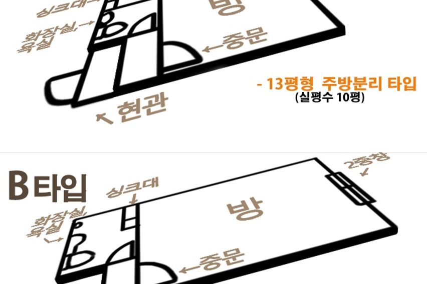 같은가격큰방개별취사세탁