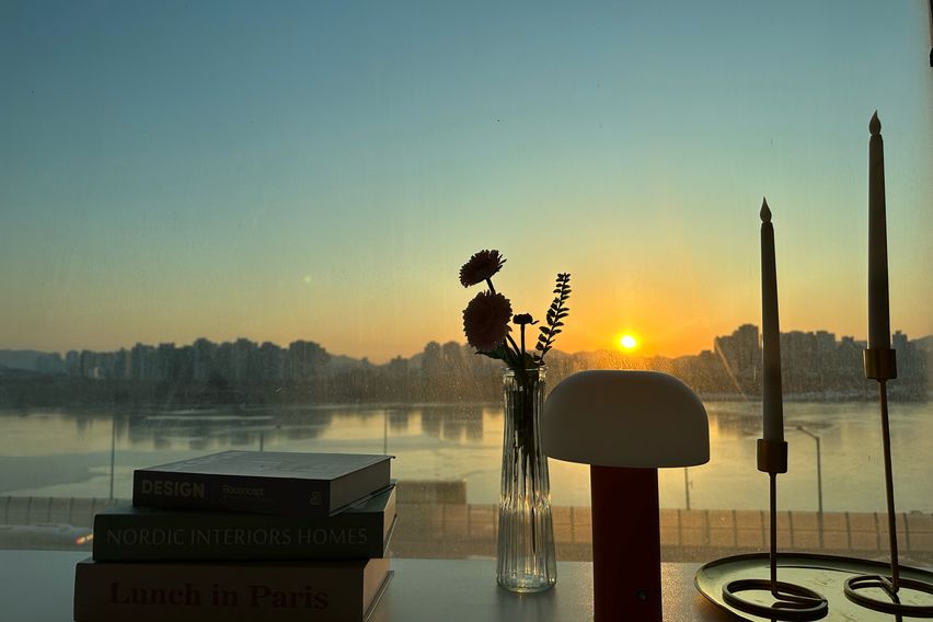 주차가능 한강뷰 통창 