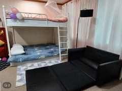 파티룸숙소(퀸2층침대) 1번째 이미지