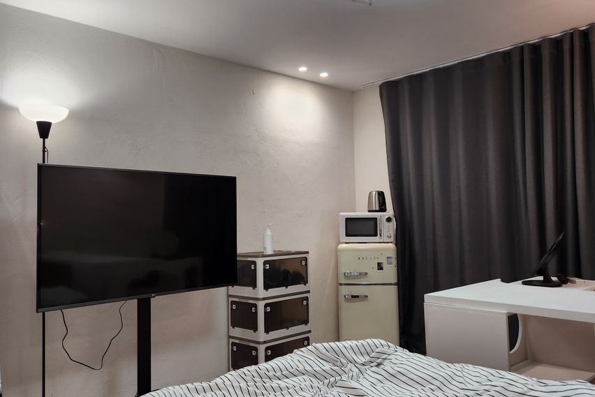 따듯한 화이트블랙 원룸