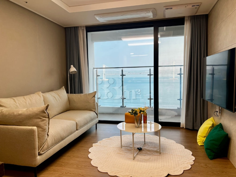 Best frontal view of Gwangalli Beach, Busan 1th image