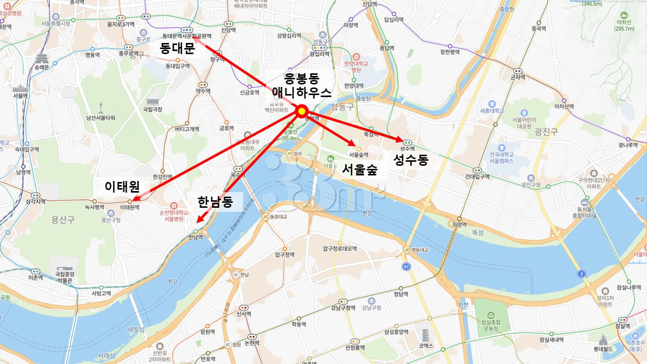 성수 서울숲 한강 투룸 16번째 이미지