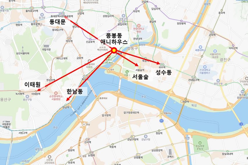 성수 서울숲 한강 투룸 16번째 이미지