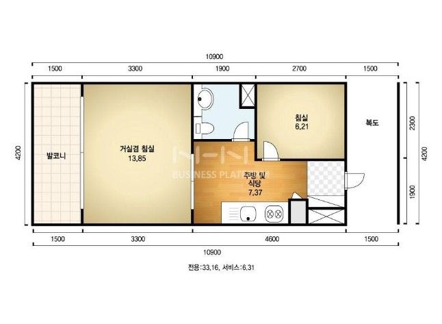 봉화산역/서울의료원2룸 15번째 이미지