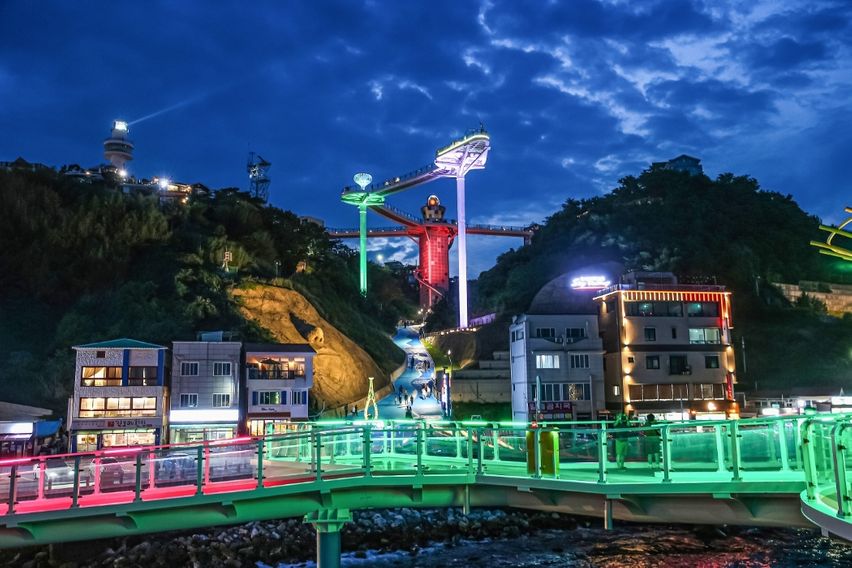 동해 오션뷰  파도소리