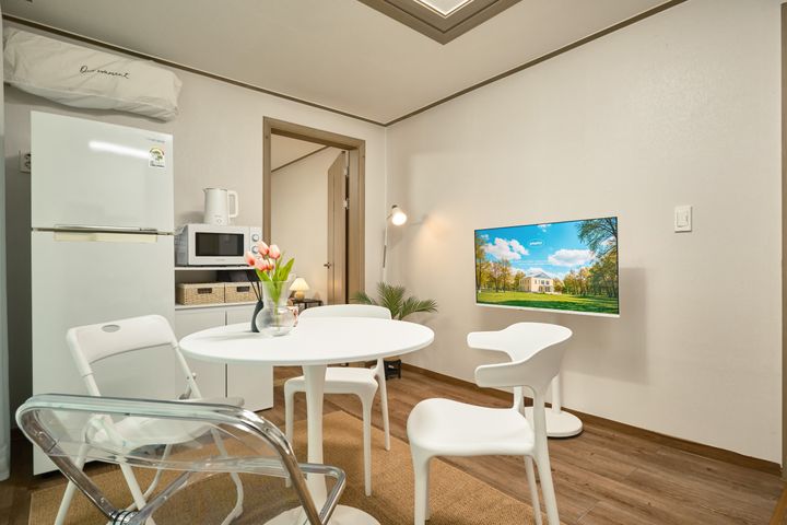 Fully furnished studio with a separate living 10th image