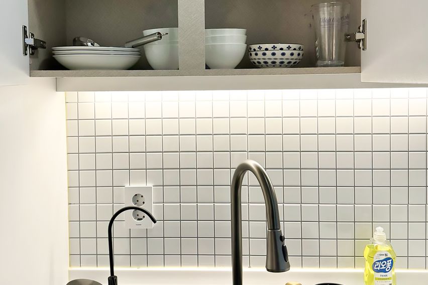 개인테라스 바베큐 마당