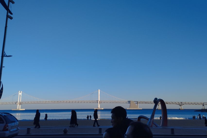 광안리해변 앞 주차무료