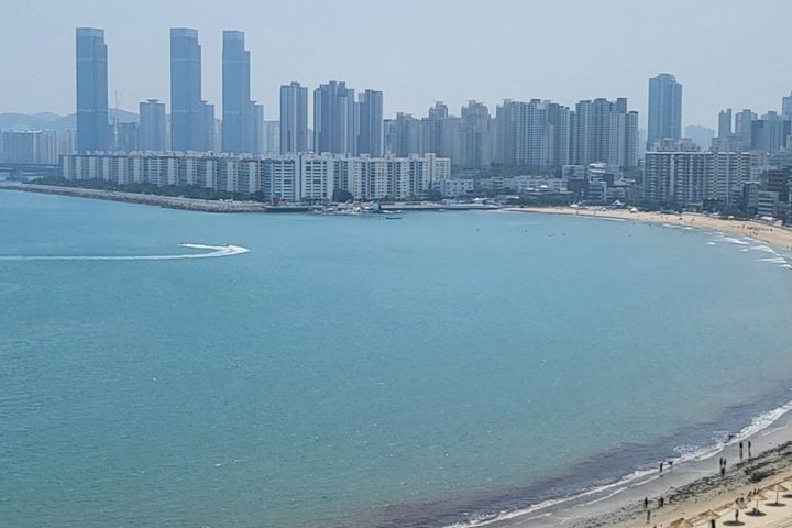 광안대교 드론쇼 바다 1번째 이미지