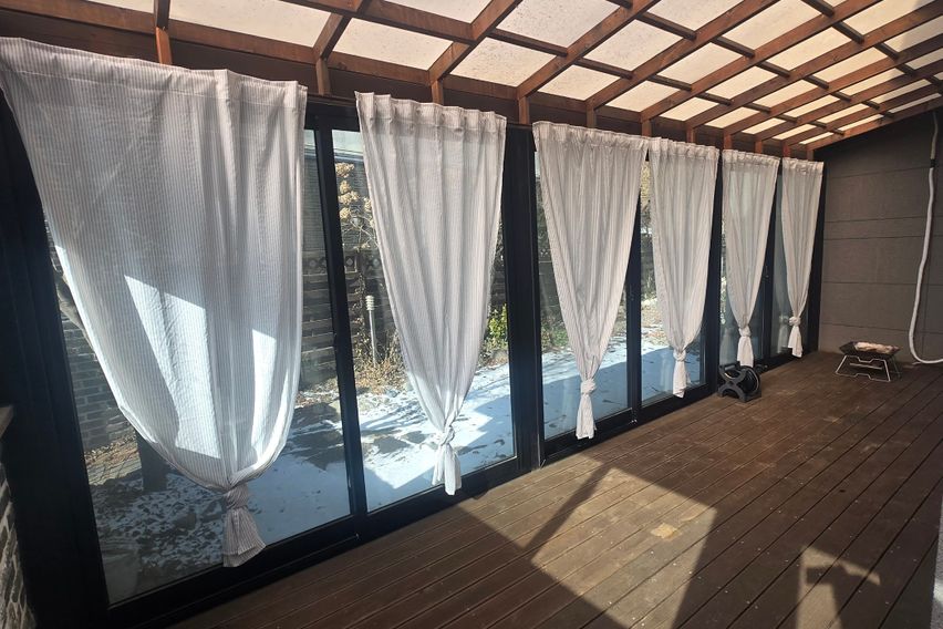 정원이 있는3층단독집