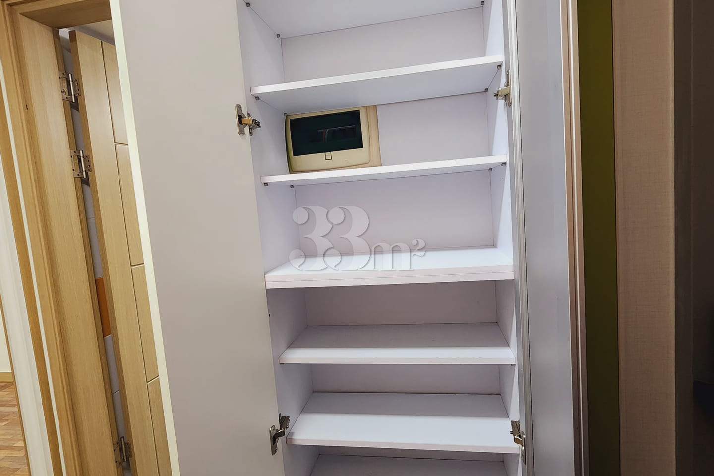 Studio apartment with a separate kitchen near 4th image