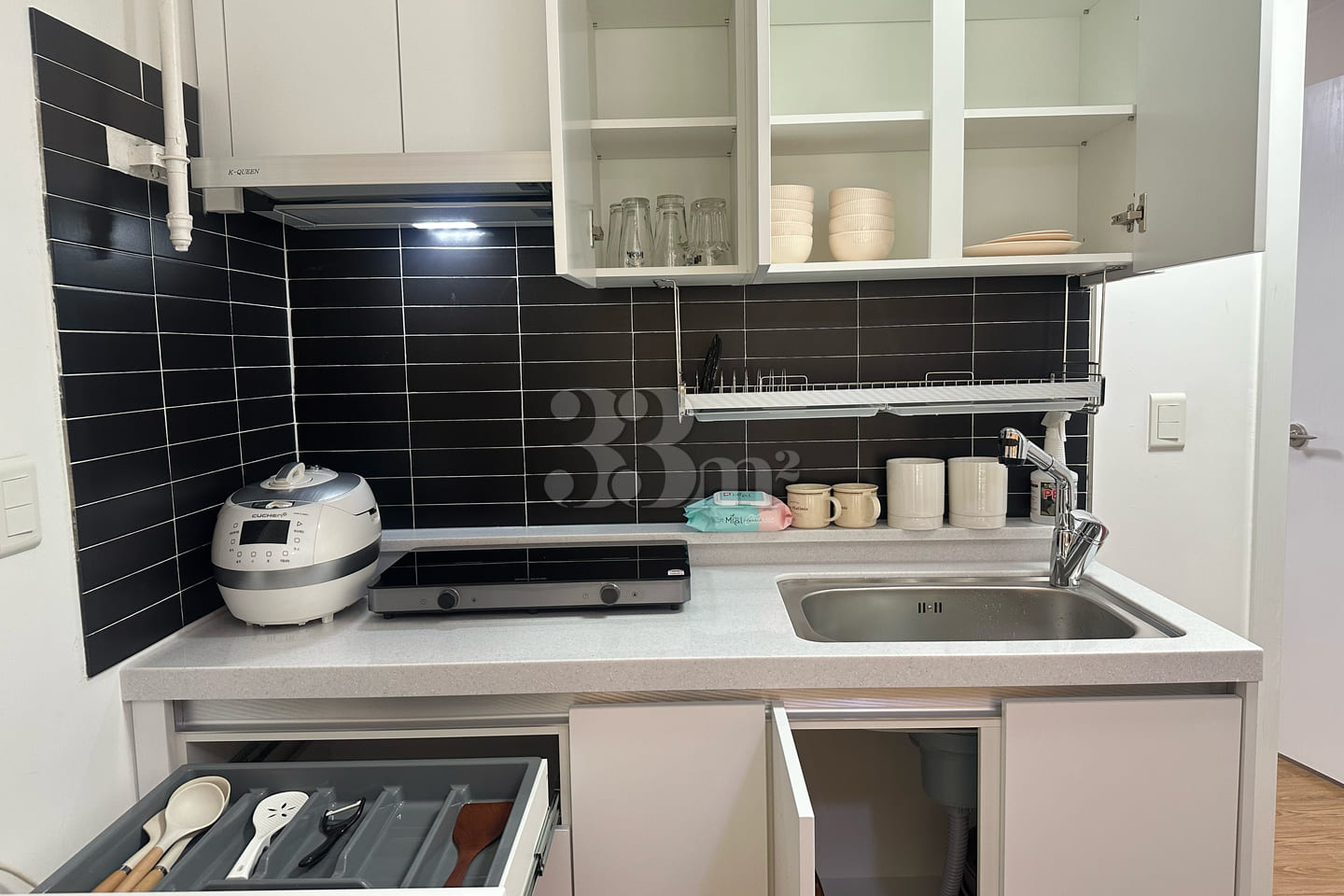 Clean 1.5-room apartment in Wadong 10th image